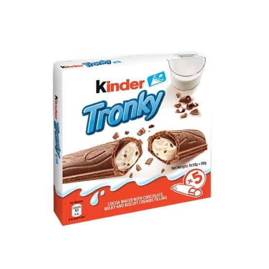 Pack of 5 Kinder Tronky 90g Halal, Imported and Original