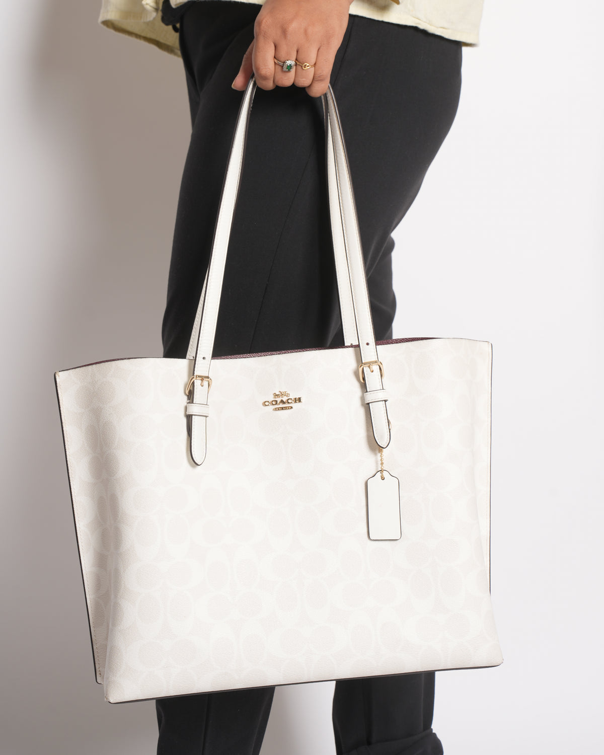 COACH mollie tote bag