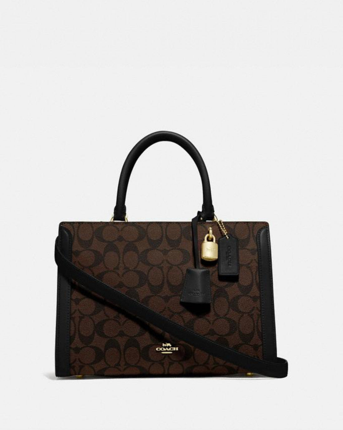 COACH Zoe Carryall in signature canvas