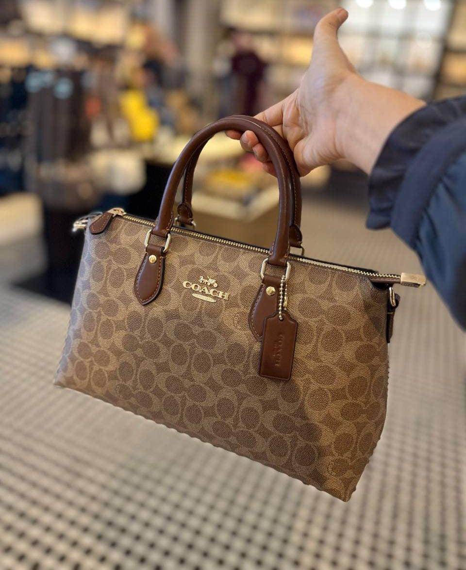 COACH Signature Georgia Satchel