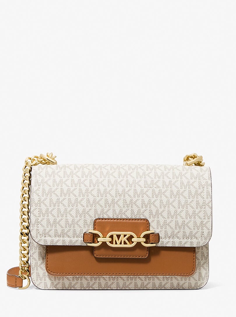 MICHAEL KORS Heather Small Leather Crossbody Bag