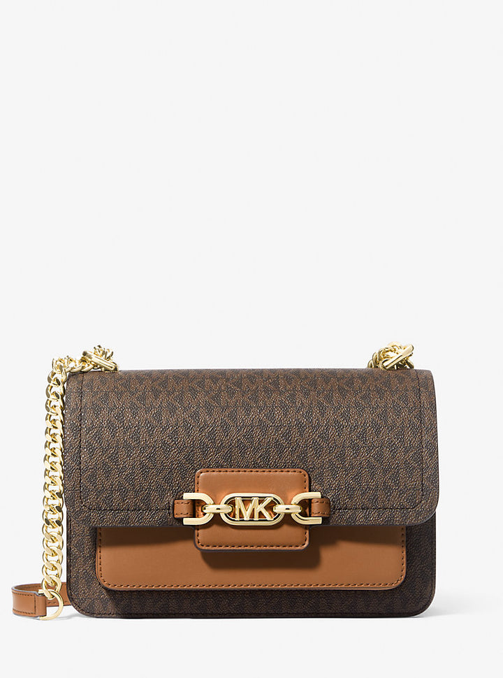 MICHAEL KORS Heather Small Leather Crossbody Bag
