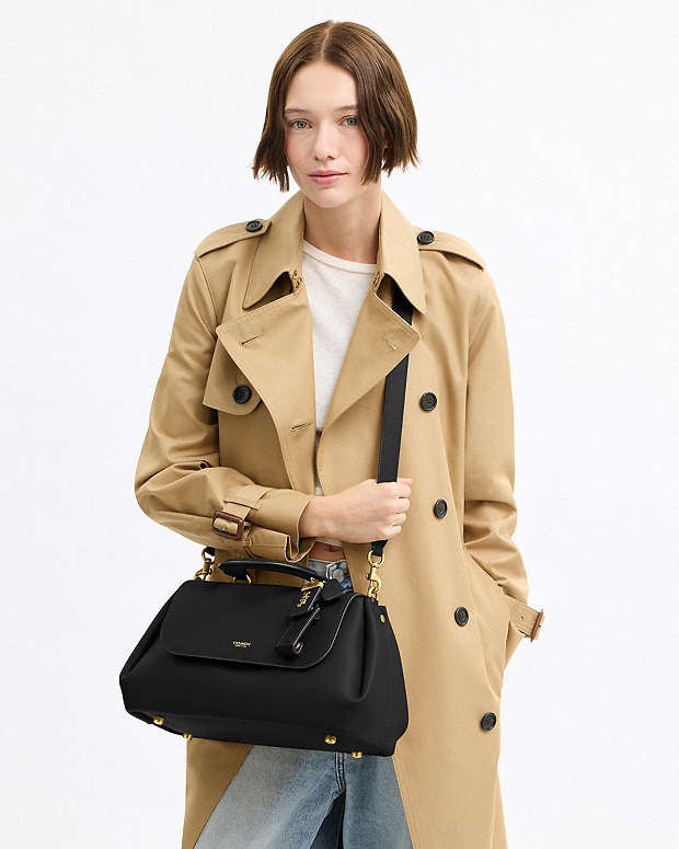 Coach Slouchy Rogue Top Handle bag