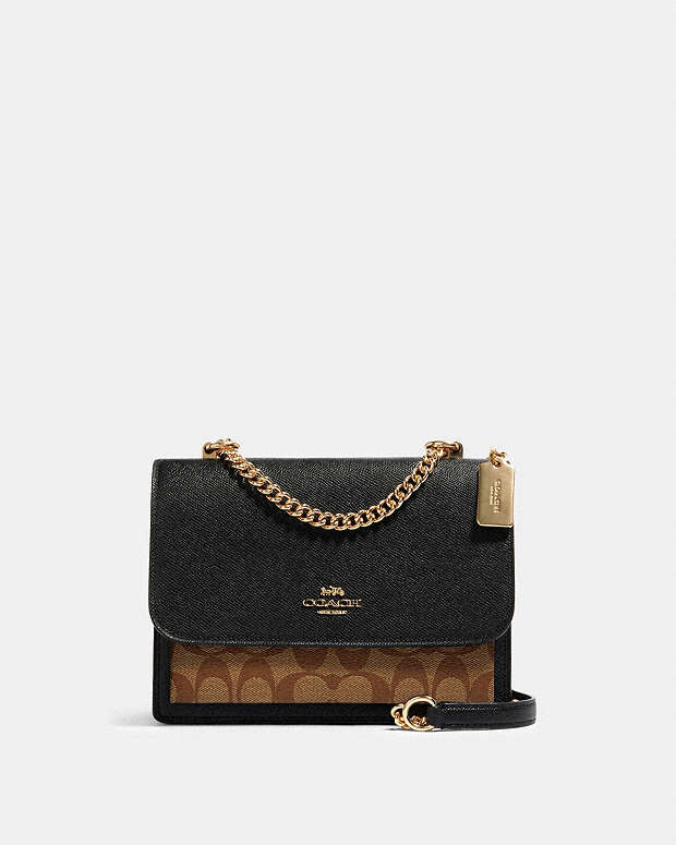 Coach klare crossbody bag