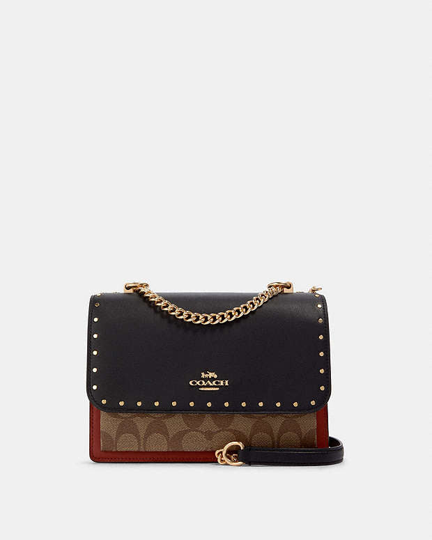 Coach klare crossbody bag