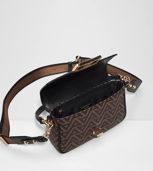 ALDO Coppelia monogram patterned shoulder bag