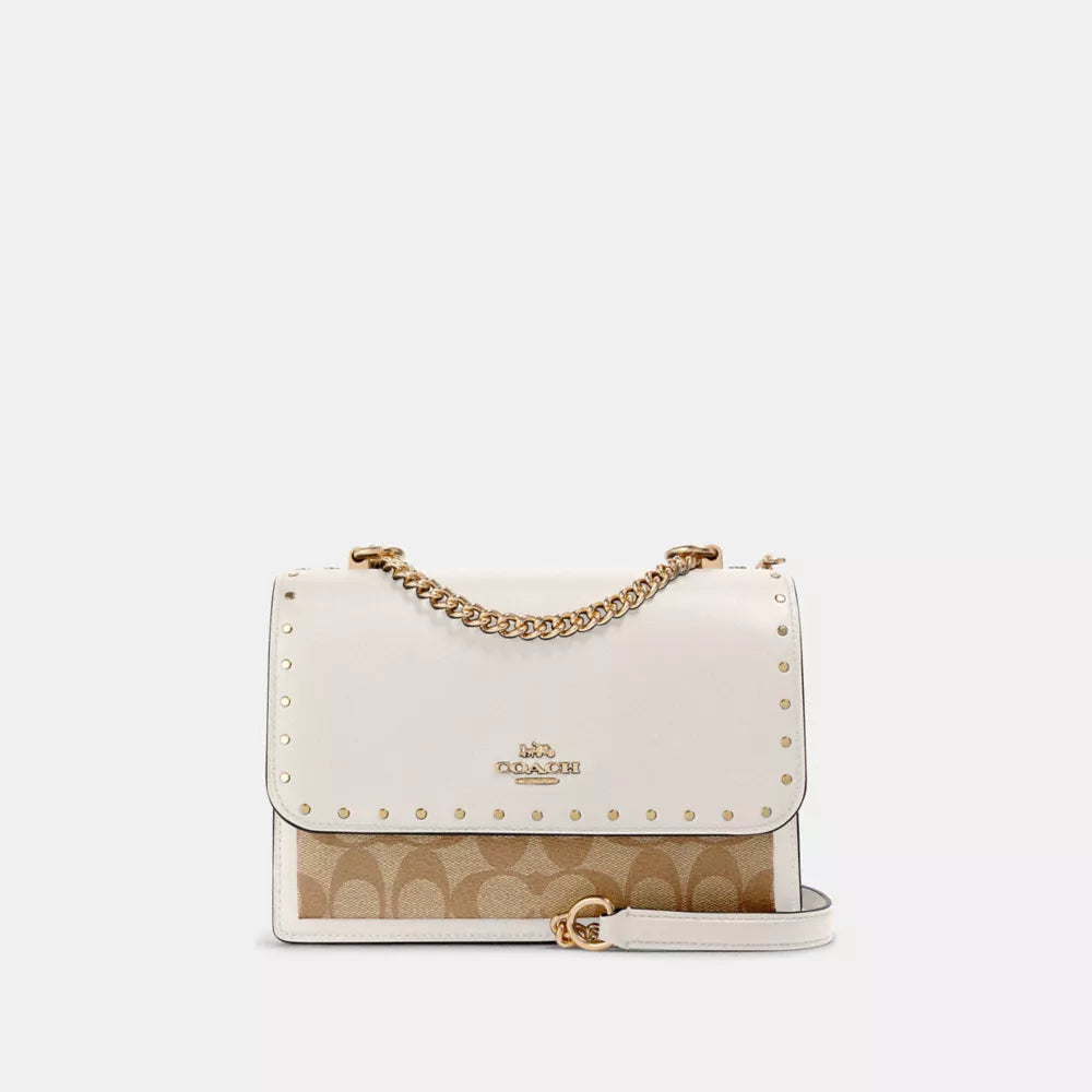 Coach klare crossbody bag