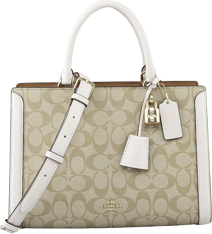 COACH Zoe Carryall in signature canvas