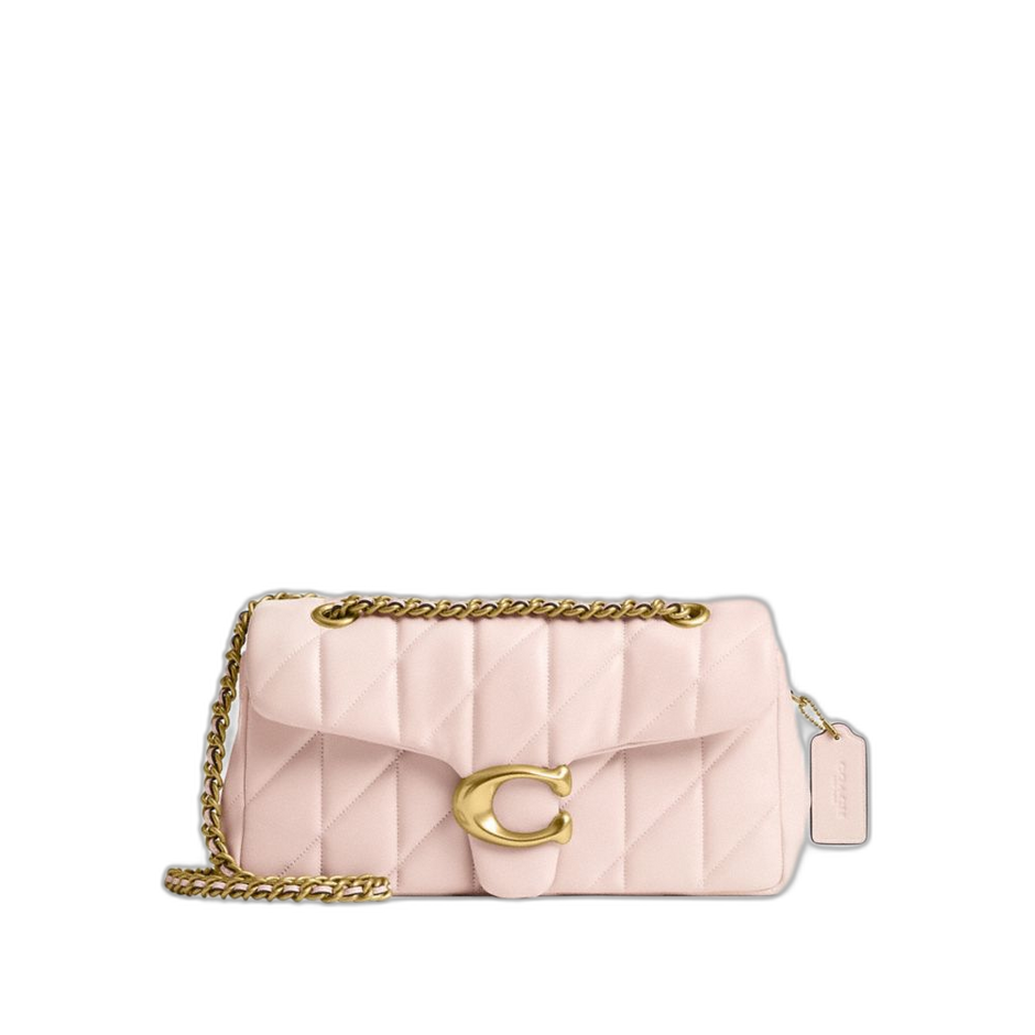 ‘TABBY 26’ quilted SHOULDER BAG (blush)