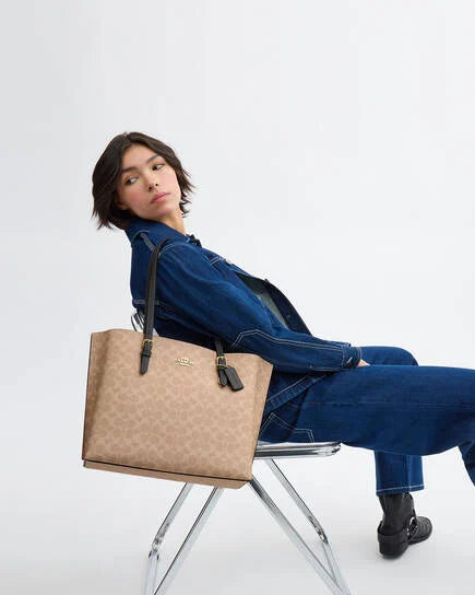 COACH mollie tote bag