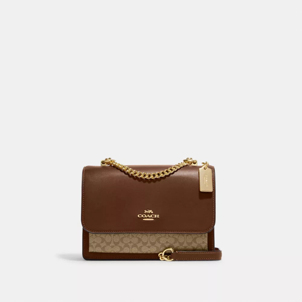 Coach klare crossbody bag