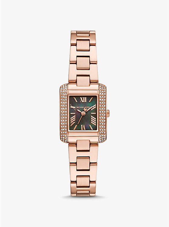 MICHAEL KORS
Emery Rose Gold Tone Mother Of Pearl Crystal Watch MK4868