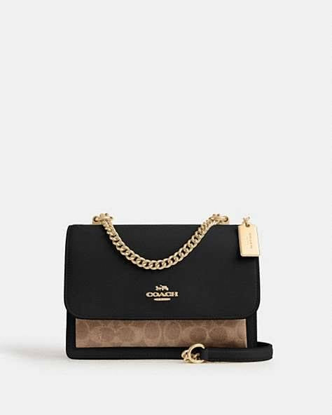 Coach klare crossbody bag