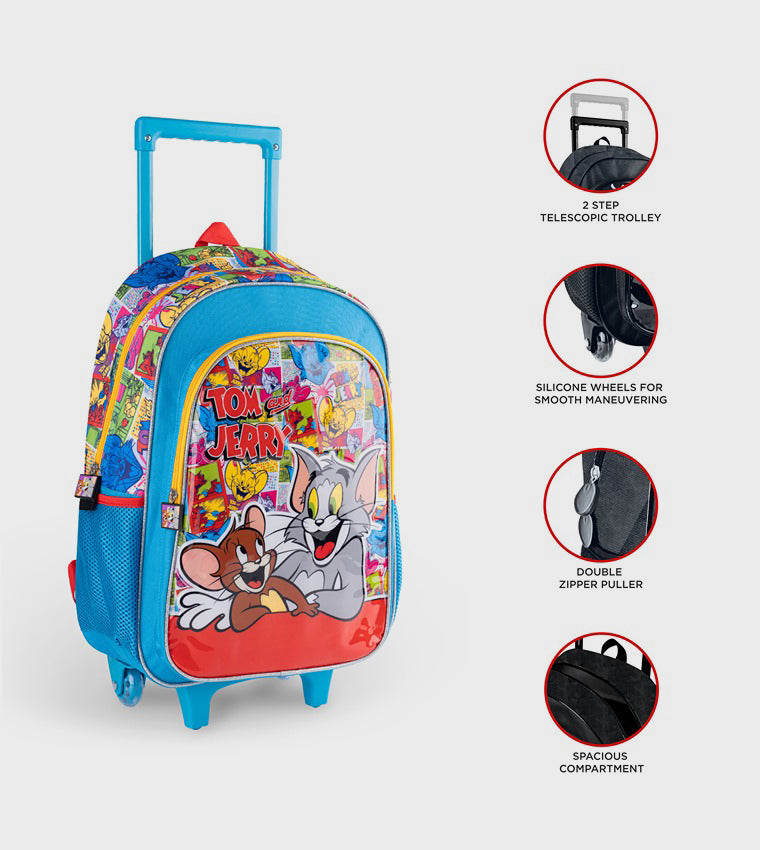 WARNER BROS
6 In 1 Tom And Gerry Pop Art 16" Trolley Backpack Set