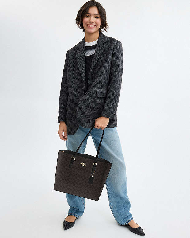 COACH mollie tote bag