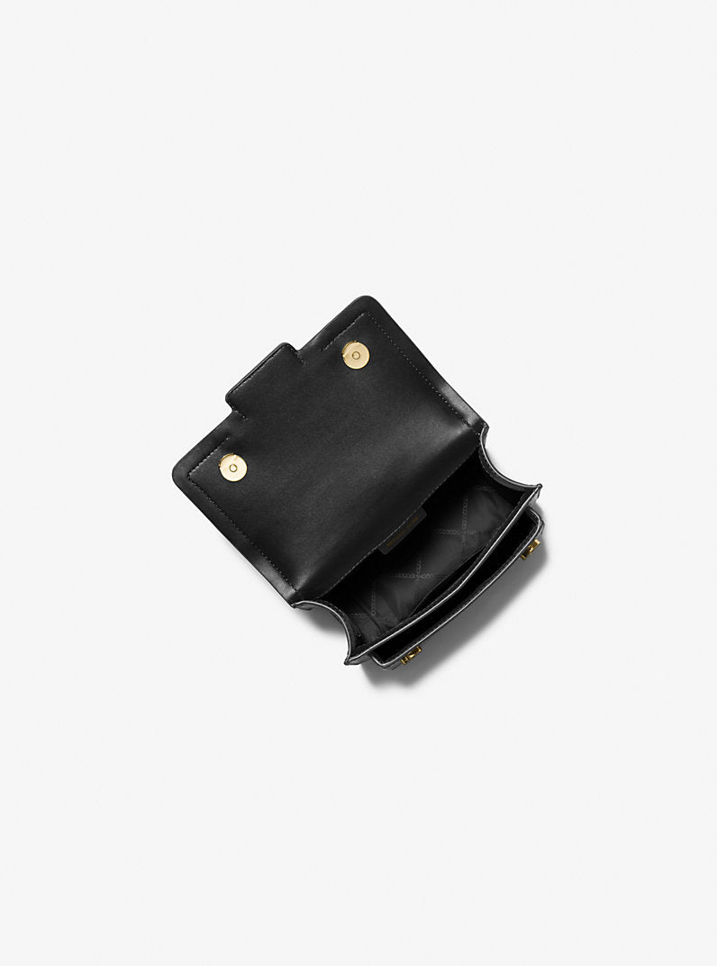 MICHAEL KORS Heather Small Leather Crossbody Bag
