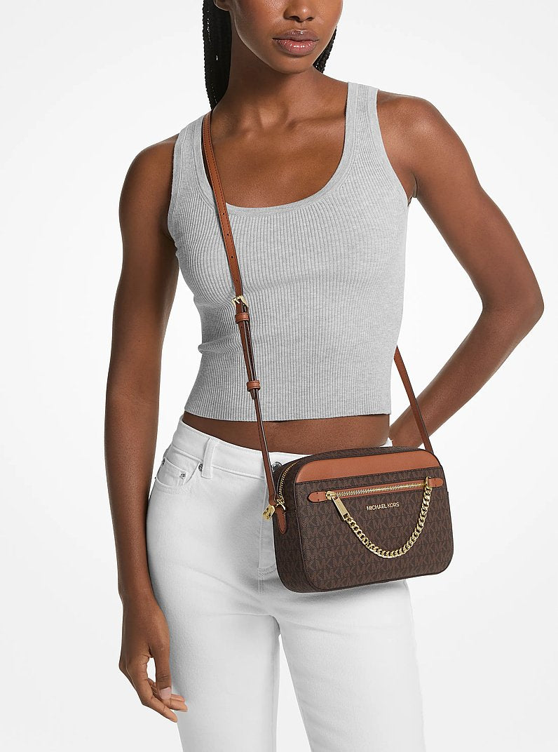 Michael kors Jet Set Large Logo Crossbody Bag