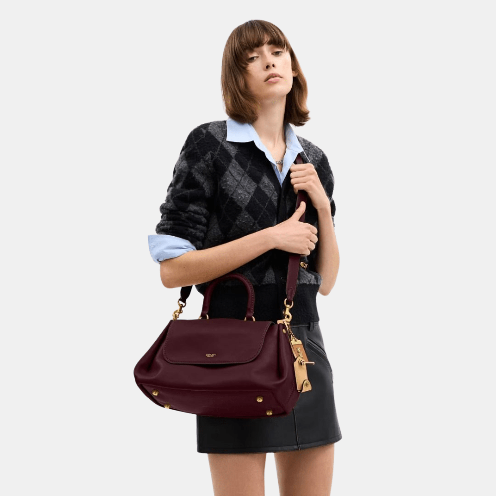 Coach Slouchy Rogue Top Handle bag