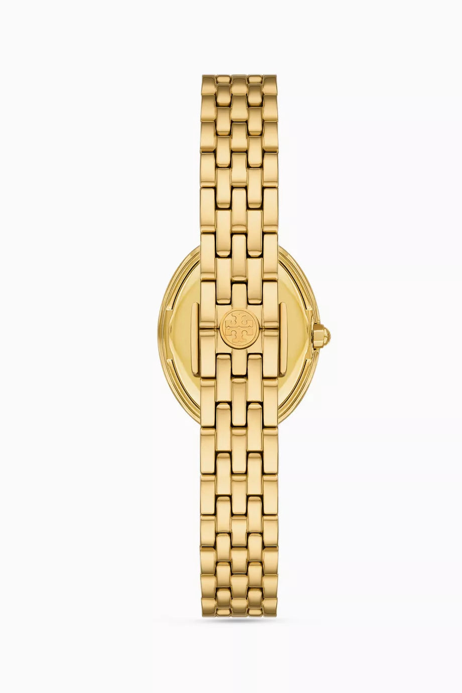 TORY BURCH Oval Stainless Quartz Watch, 22 x 28mm