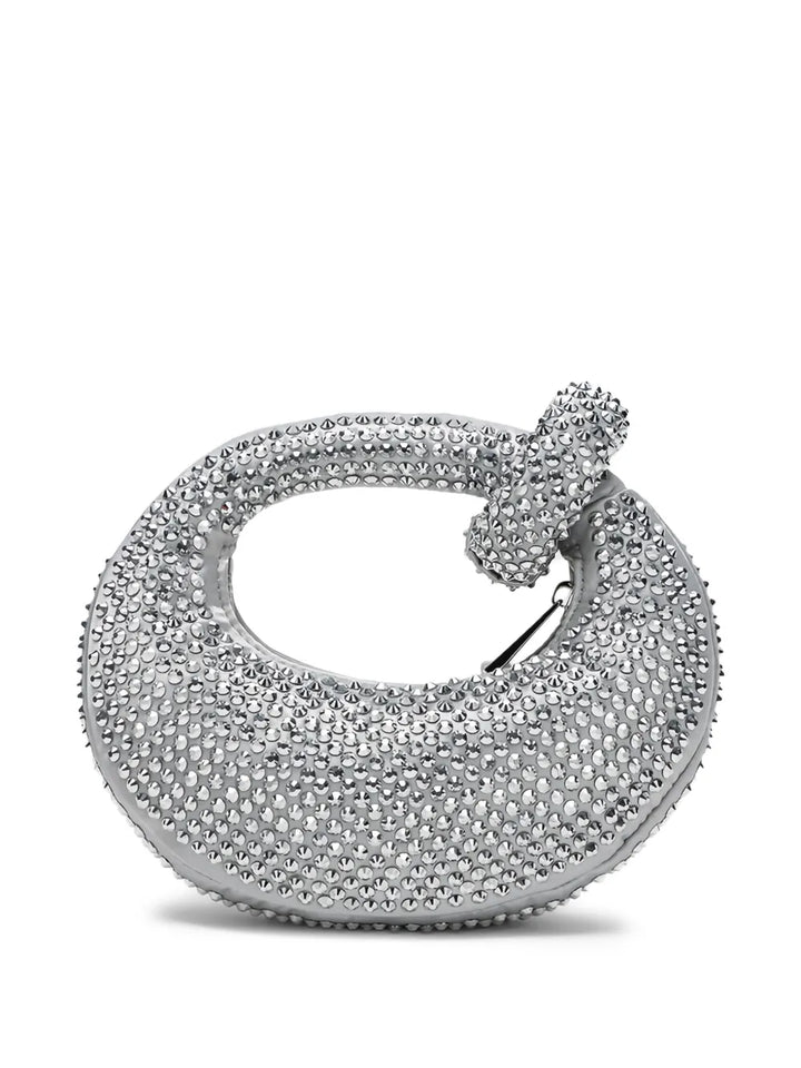 JW PEI Abacus Artificial Crystal Mini Top Handle Bag