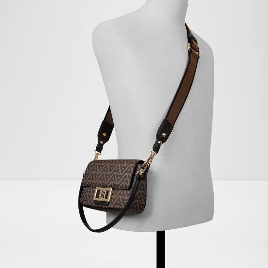 ALDO Coppelia monogram patterned shoulder bag
