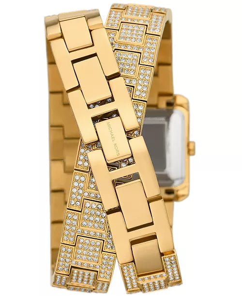 Michael kors Women's Emery Three-Hand gold tone Stainless Steel Watch 22mm