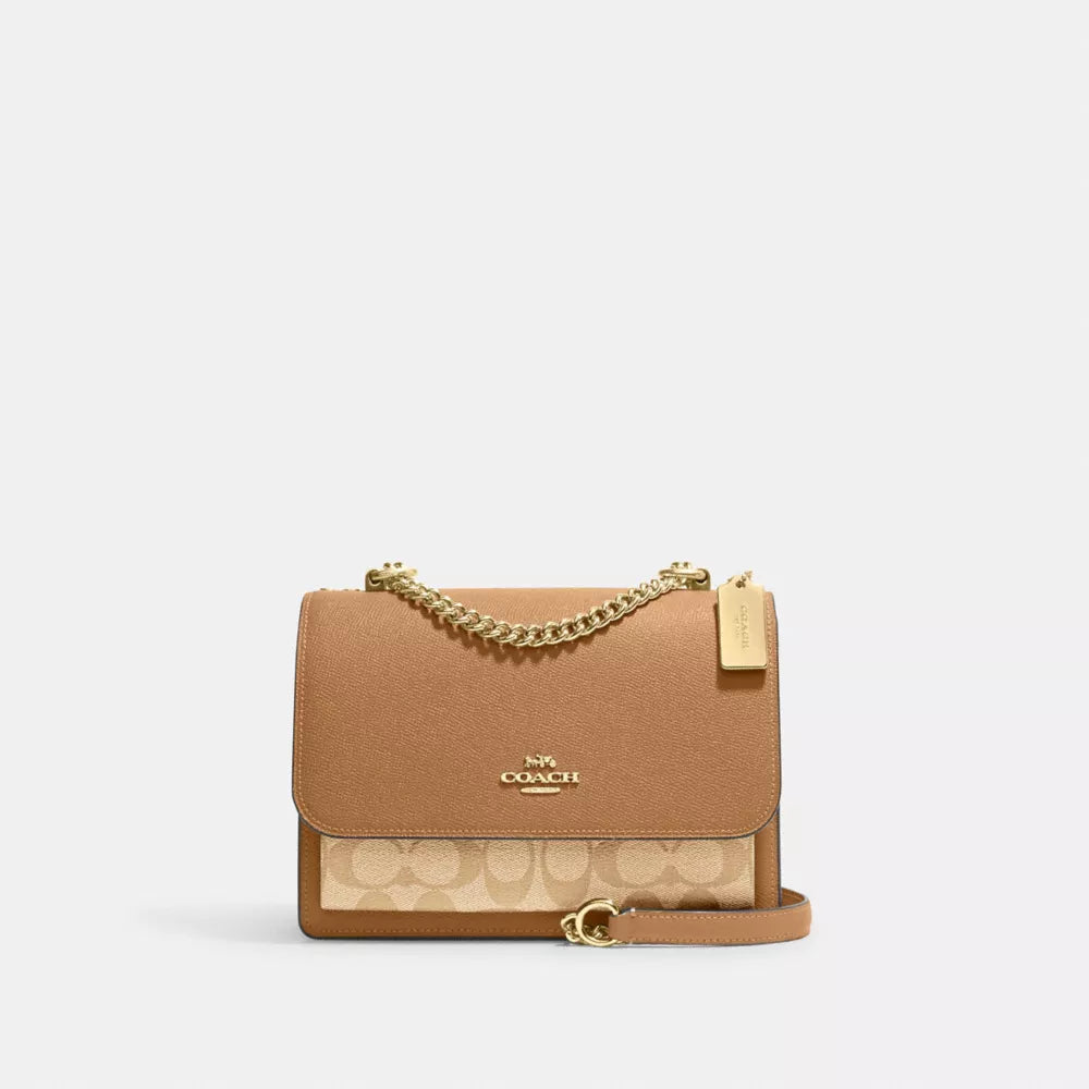 Coach klare crossbody bag