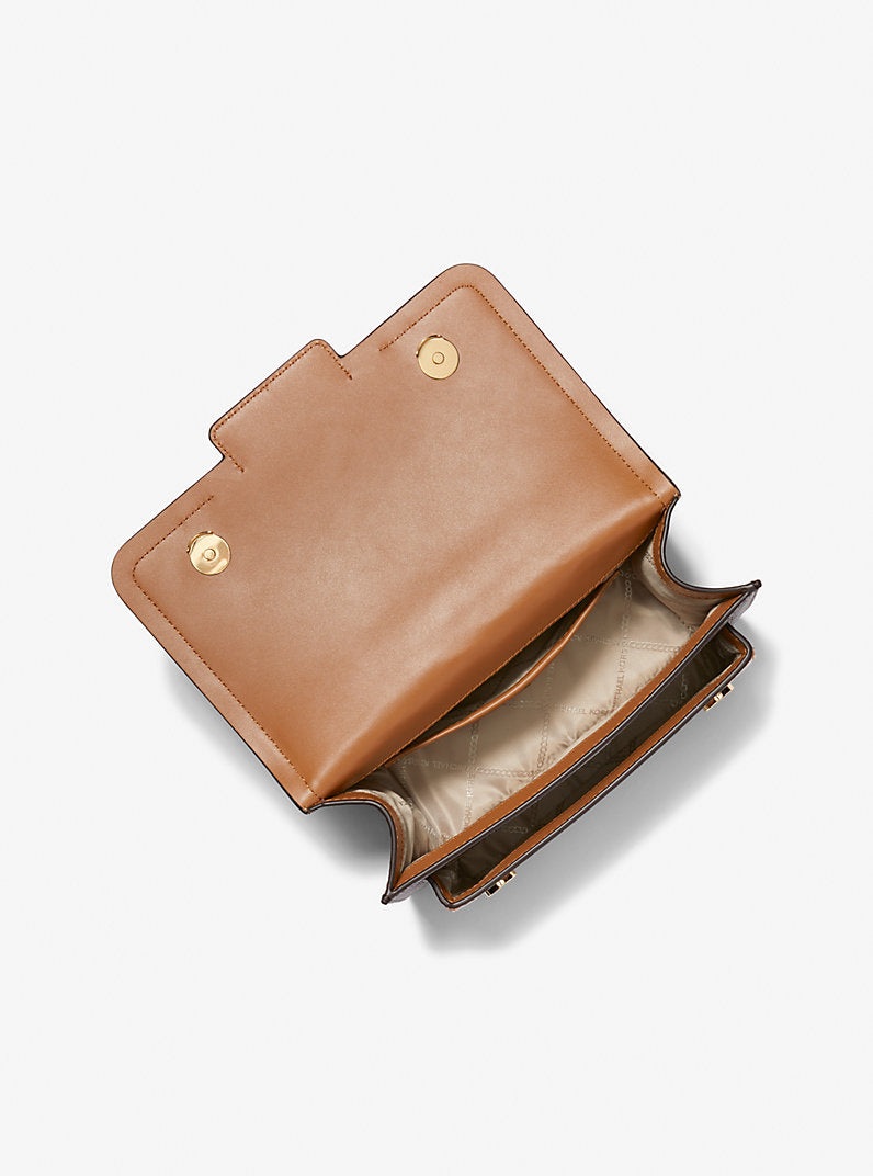MICHAEL KORS Heather Small Leather Crossbody Bag