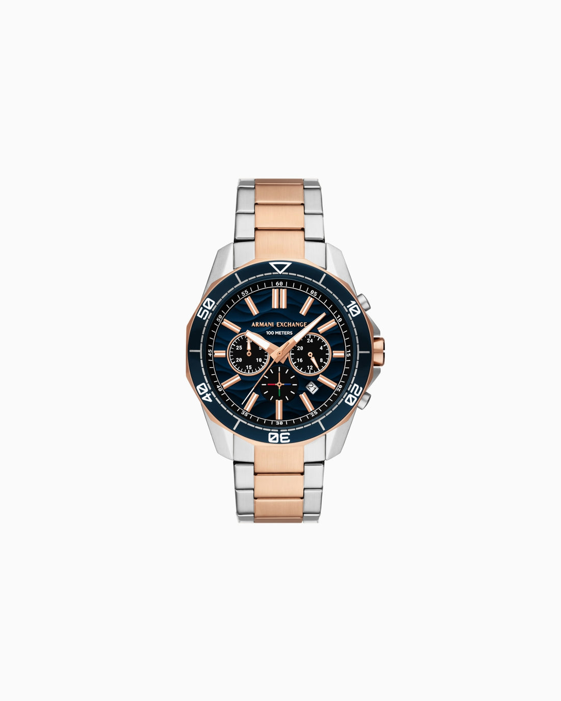 ARMANI EXCHANGE CHRONOGRAPH TWO-TONE STAINLESS STEEL WATCH