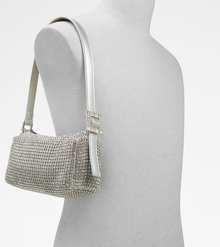 ALDO BLINGLOUNA EMBELLISHED SHOULDER BAG