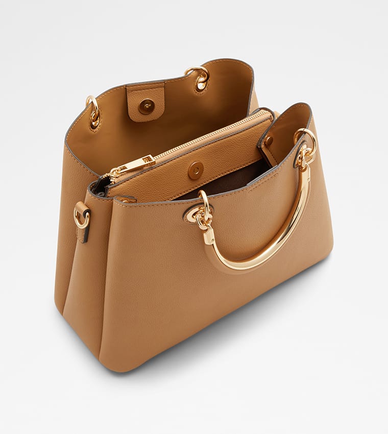 ALDO SURGOINE Textured Satchel Bag