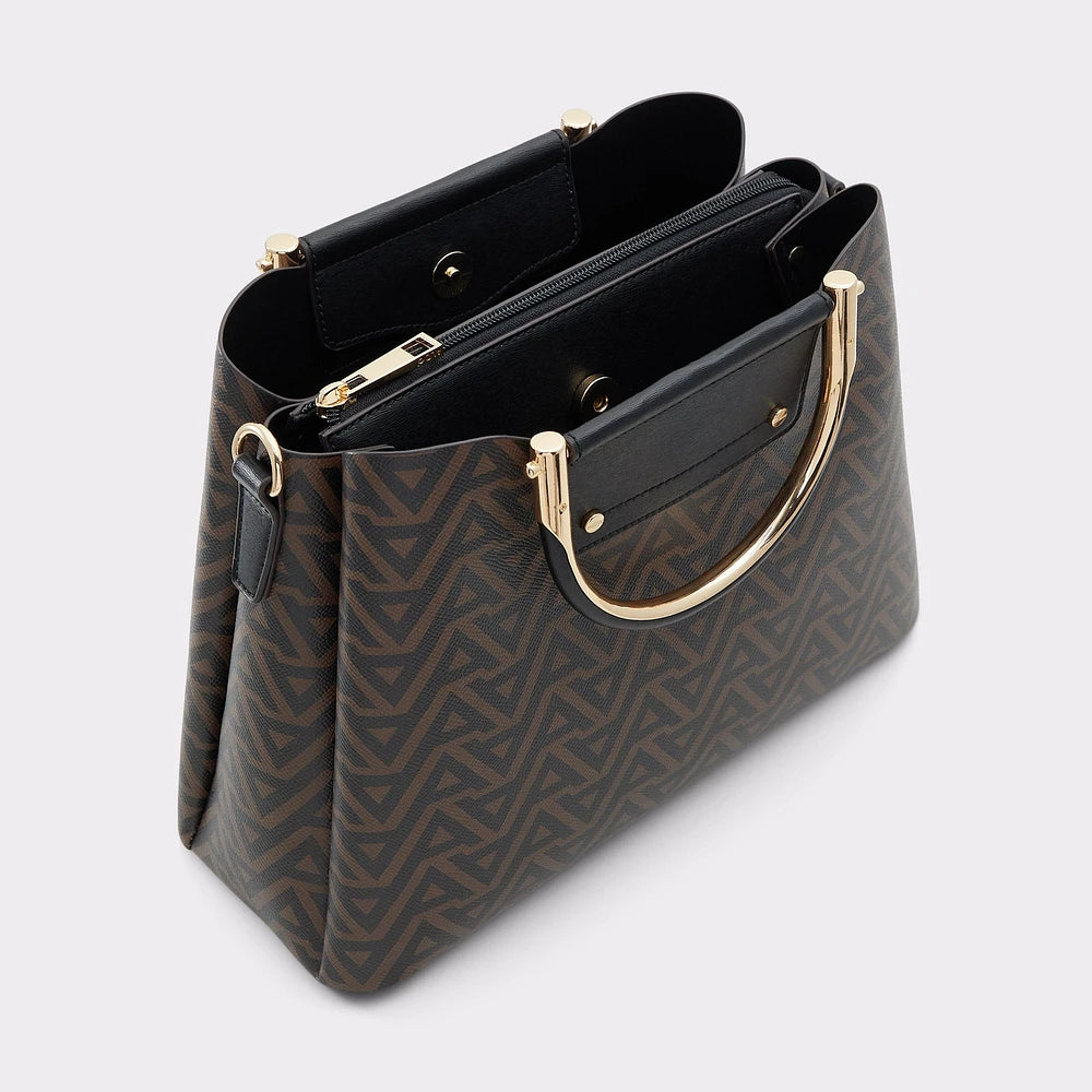 Aldo Sloanax Brown Overflow Women's Satchel bags