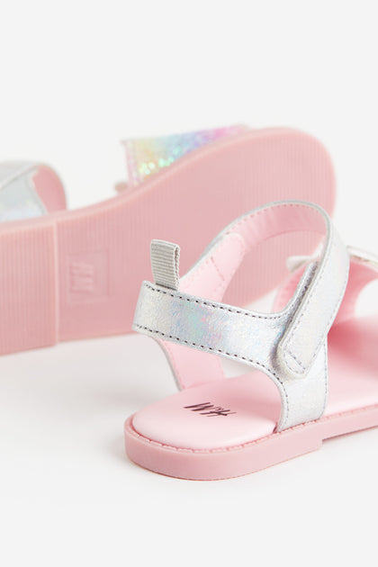 H&M girls unicorn sandals