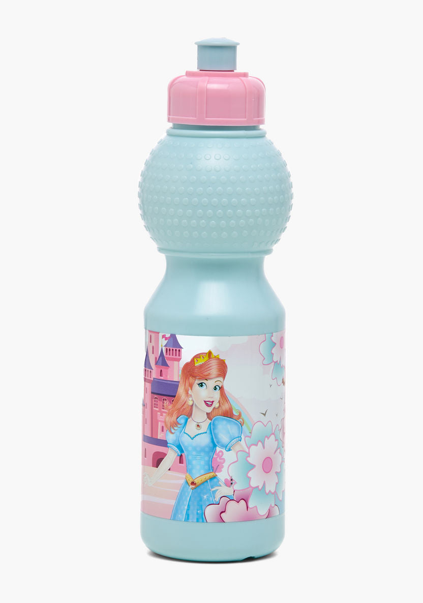 Must 5-Piece Princess Print 16-inch Trolley Backpack Set - 43x30x13 cms