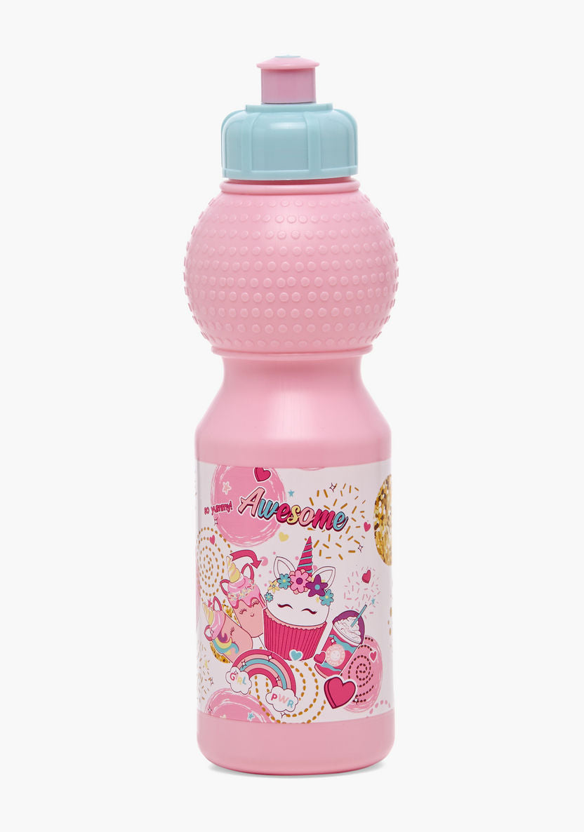 SAMI STUDIO Cupcake Print 5-Piece Trolley Backpack Set - 16 inches