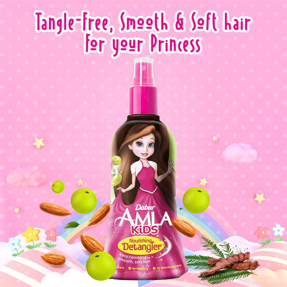 Dabur Amla kids hair detangler