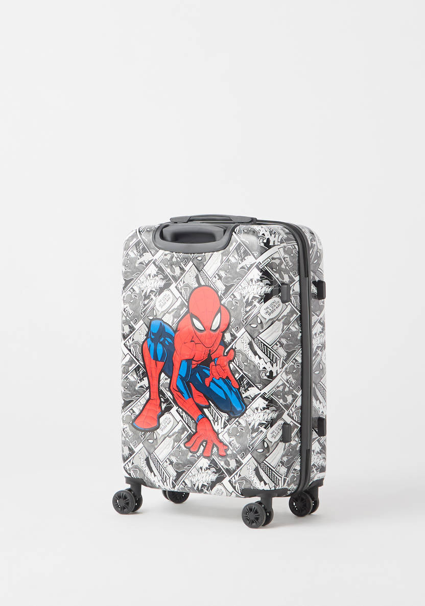 Spider-Man Print 4-Wheel Hardcase Trolley Bag
