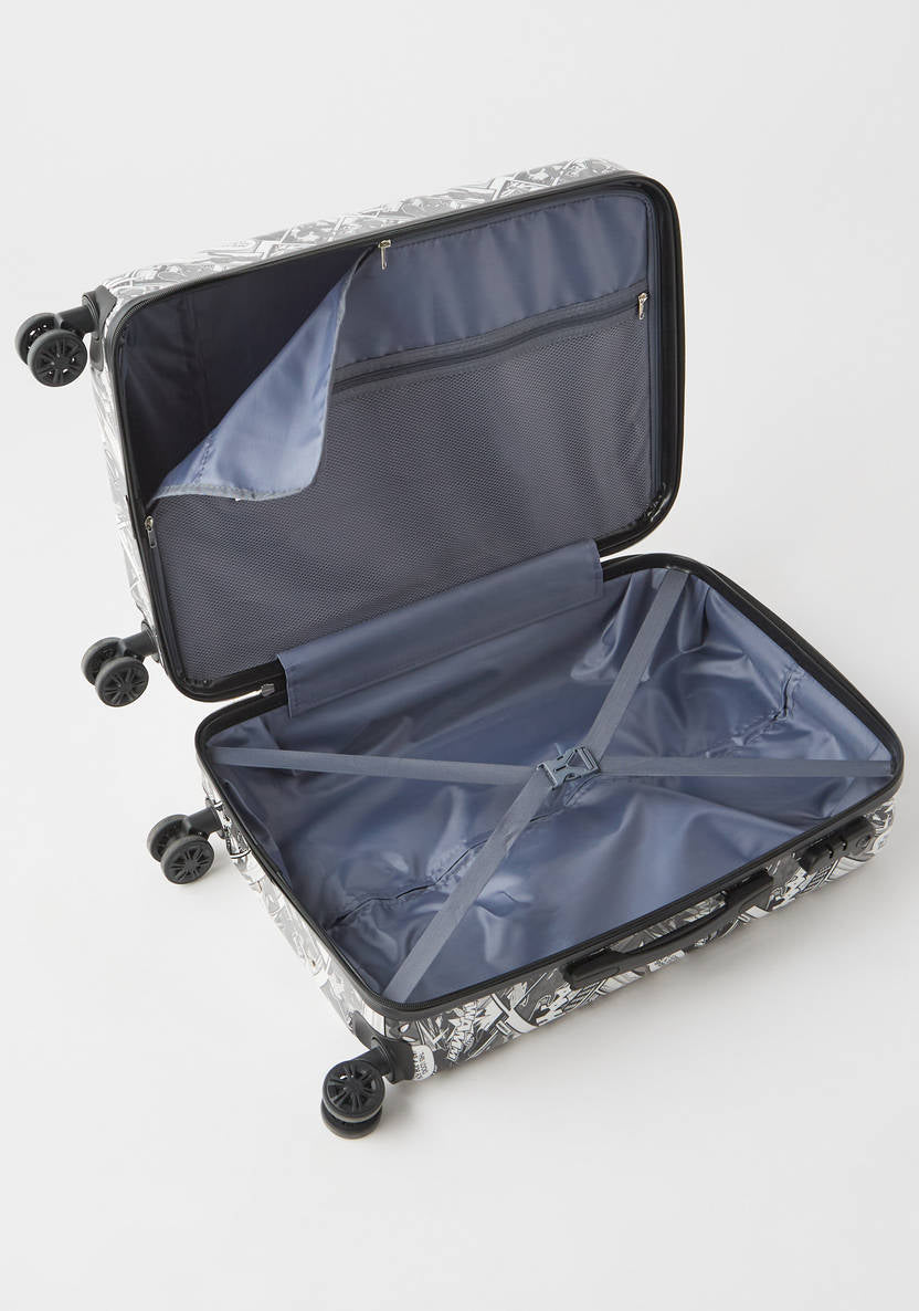 Spider-Man Print 4-Wheel Hardcase Trolley Bag