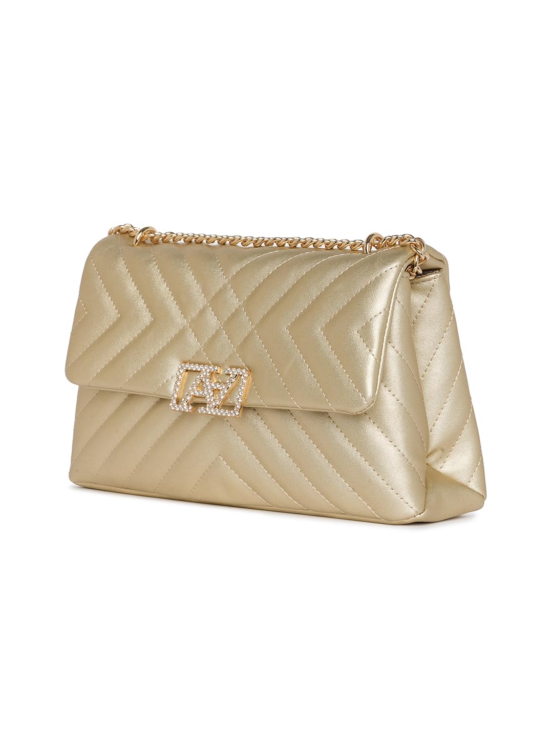 Aldo GLAREWIEN712 Women Gold Crossbody