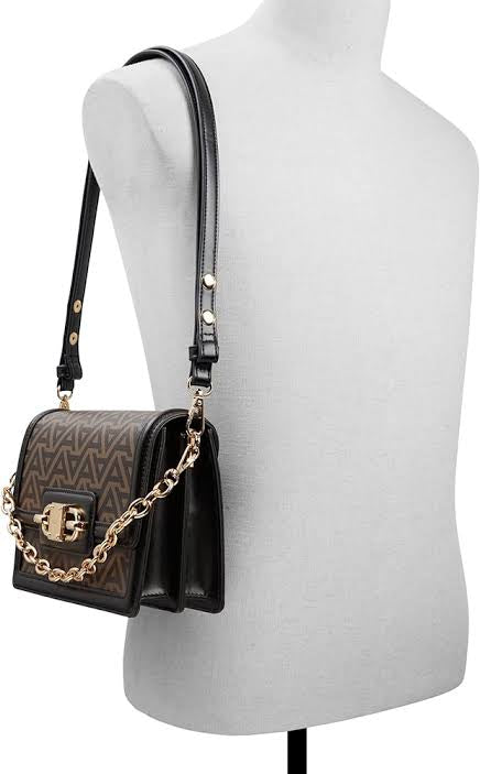 Aldo caronellabrown crossbody bag