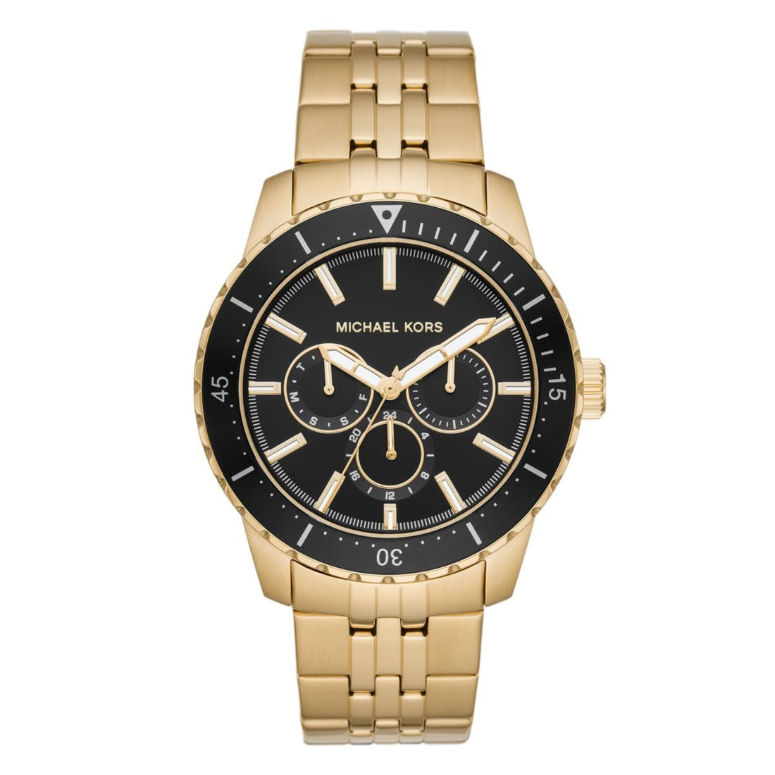 Michael Kors Men's Multifunction Gold-tone Steel Watch MK7154