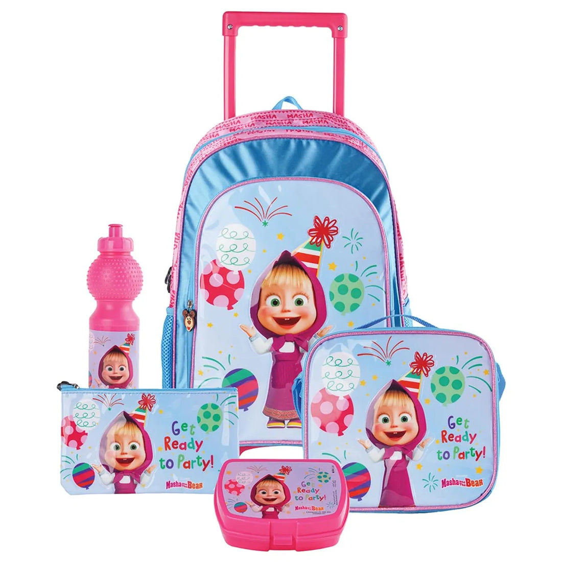 Masha and The Bear - 5-In-1 Get Ready To Party Trolley Box Set