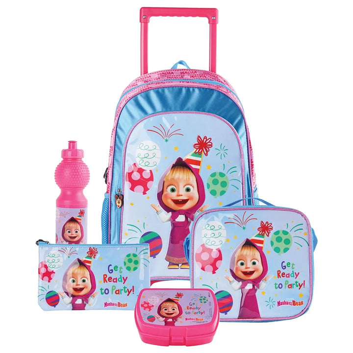 Masha and The Bear - 5-In-1 Get Ready To Party Trolley Box Set