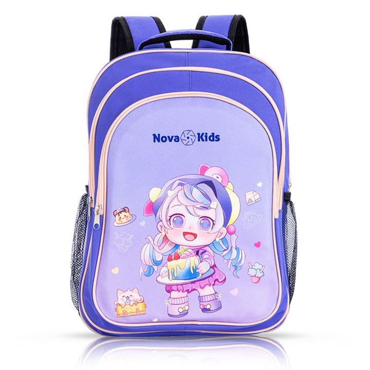 Nova Kids 16 Inch School Bag Set Of 5 - Birthday - Purple