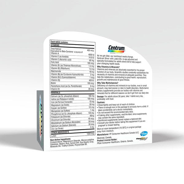 Centrum Silver with Lutein