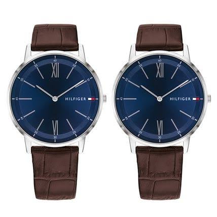 Tommy Hilfiger Men's Watch, Dial Color - Blue, Wristwatch Quartz,Simple,Casual