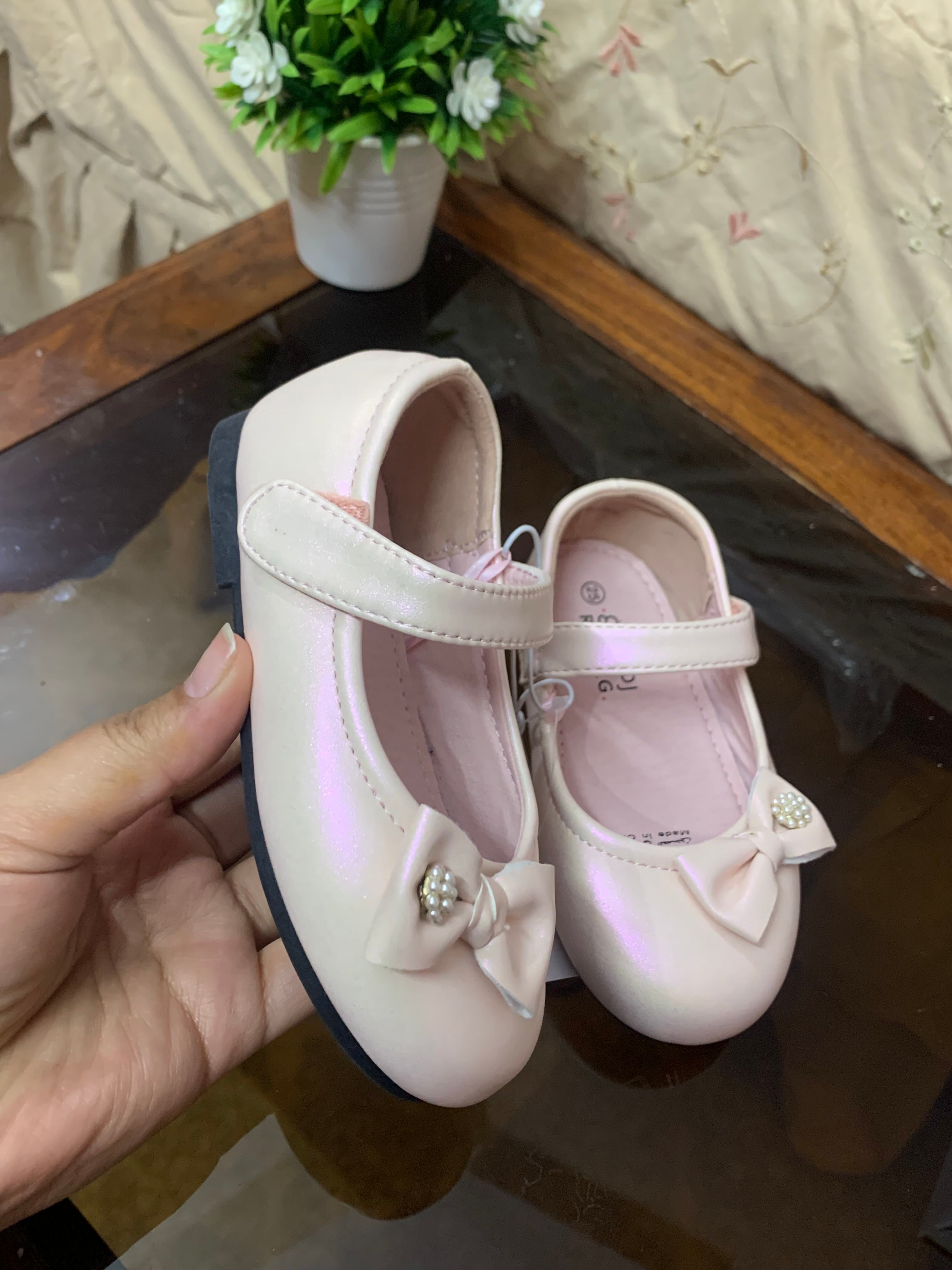 Redtag pale pink girls shoes/pumps