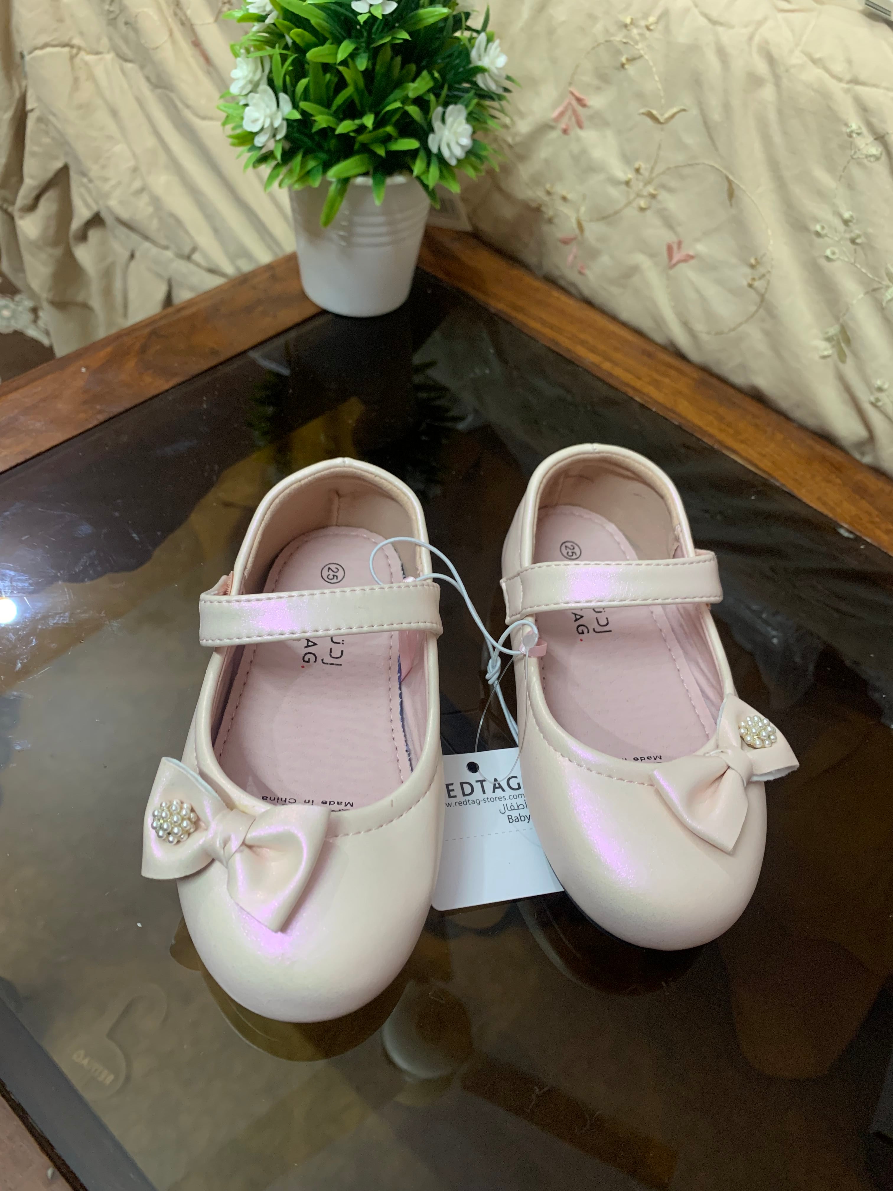 Redtag pale pink girls shoes/pumps