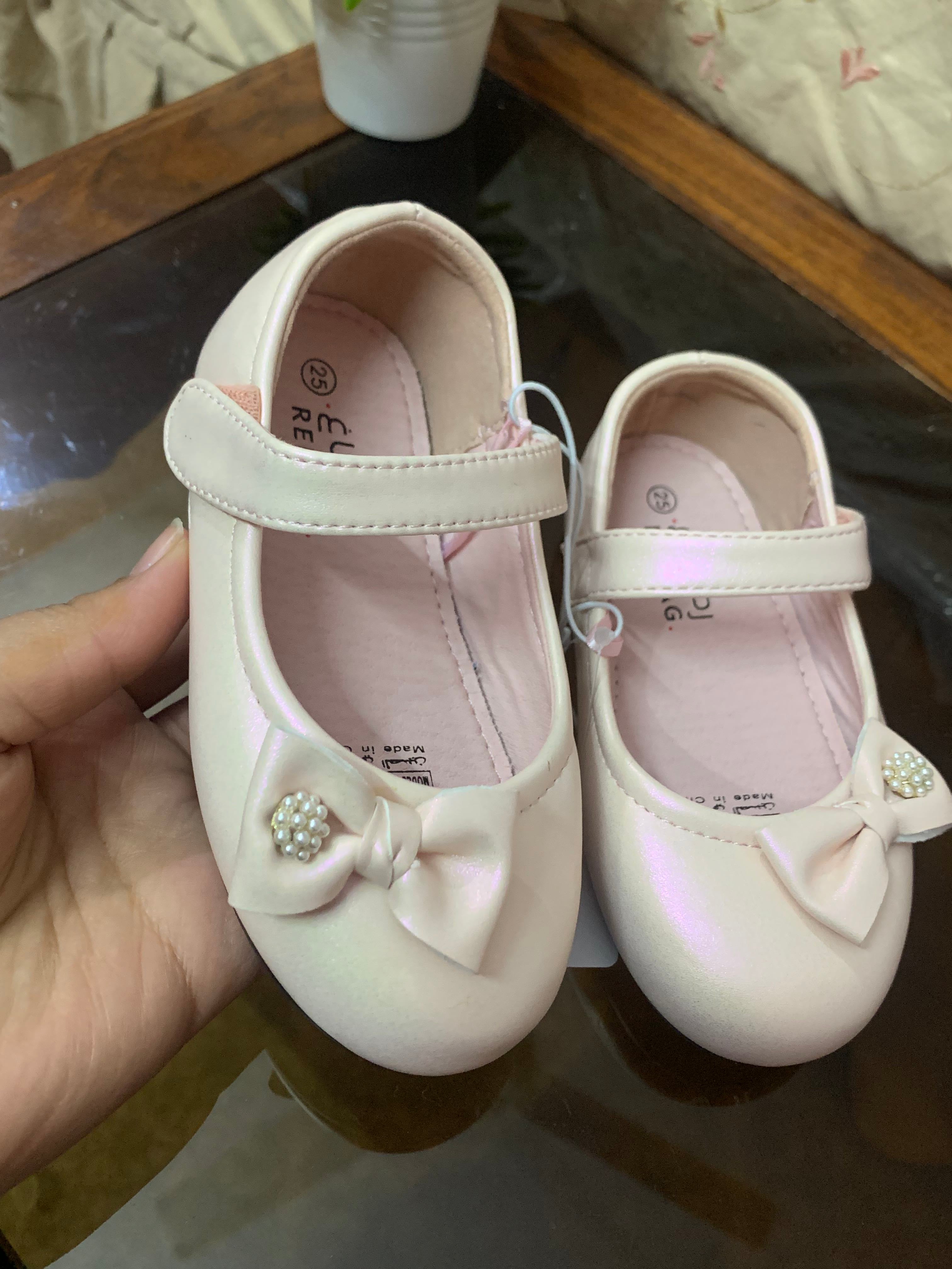 Redtag pale pink girls shoes/pumps