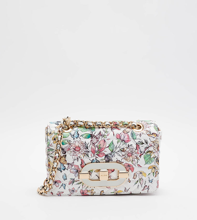 ALDO NANALEDAR PRINTED CROSSBODY BAG (FLORAL)